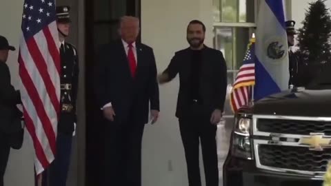 President Trump meets with El Salvadoran President at the White House