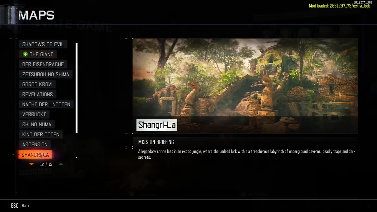 Black Ops Zombies With Shiro and friends.