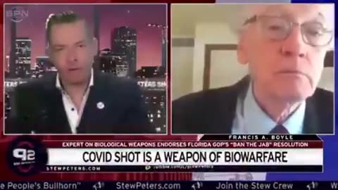 Francis Boyle Warns of Biolab Catastrophe & Government Foreknowledge