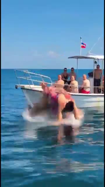 She Sank The Boat...