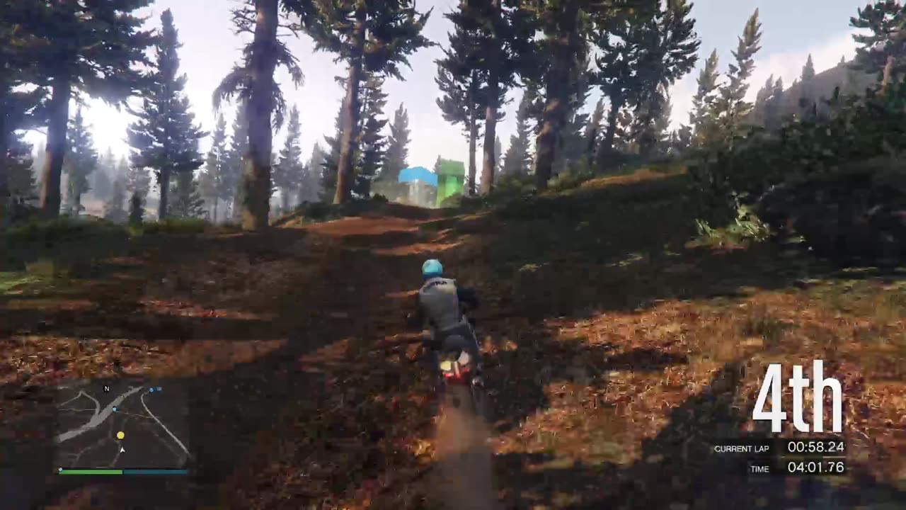 GTA 5 Stunt Bike Race #6