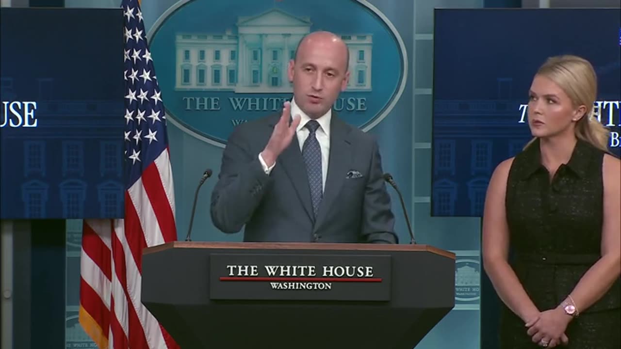 Miller, Leavitt Mock Kamala Harris' First Speech