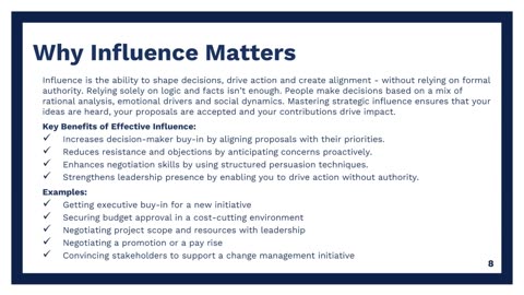 Mastering Strategic Influence (Part 1): Get Buy-In, Shift Minds, Drive Action | High Impact Academy