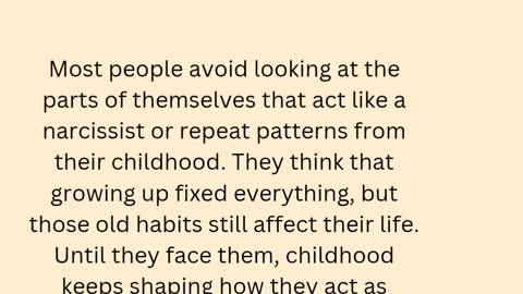 How Childhood Still Affects Your Life