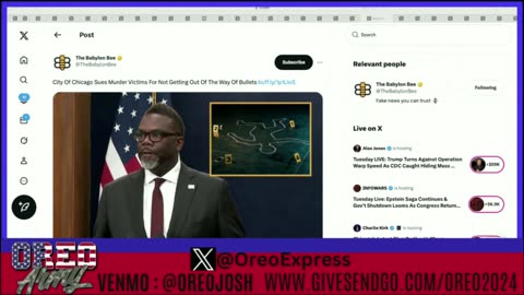 Chicago Mayor Wants War to Protect Criminals - Trump Oval Office Announcement - Nadler is Our