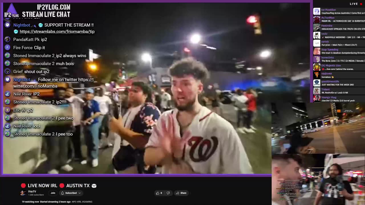 FRIO TV IRL LIVE IN AUSTIN TX // FRIO MEETS HEELMIKE AND THEHIGHESTPRINCESS