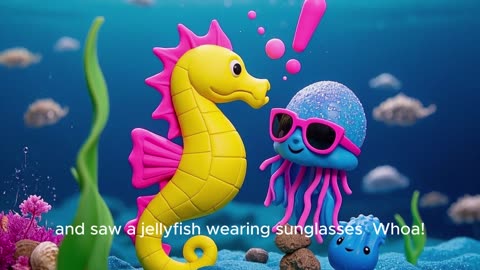 Sunny the seahorse