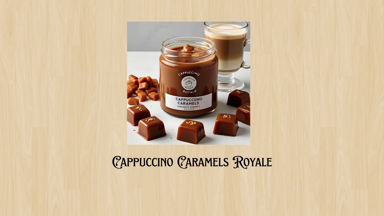 Cappuccino Caramels Royale