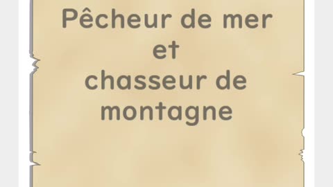 Pêcheur de mer et chasseur de montagne - Huhito Fables-Version française Vol.10