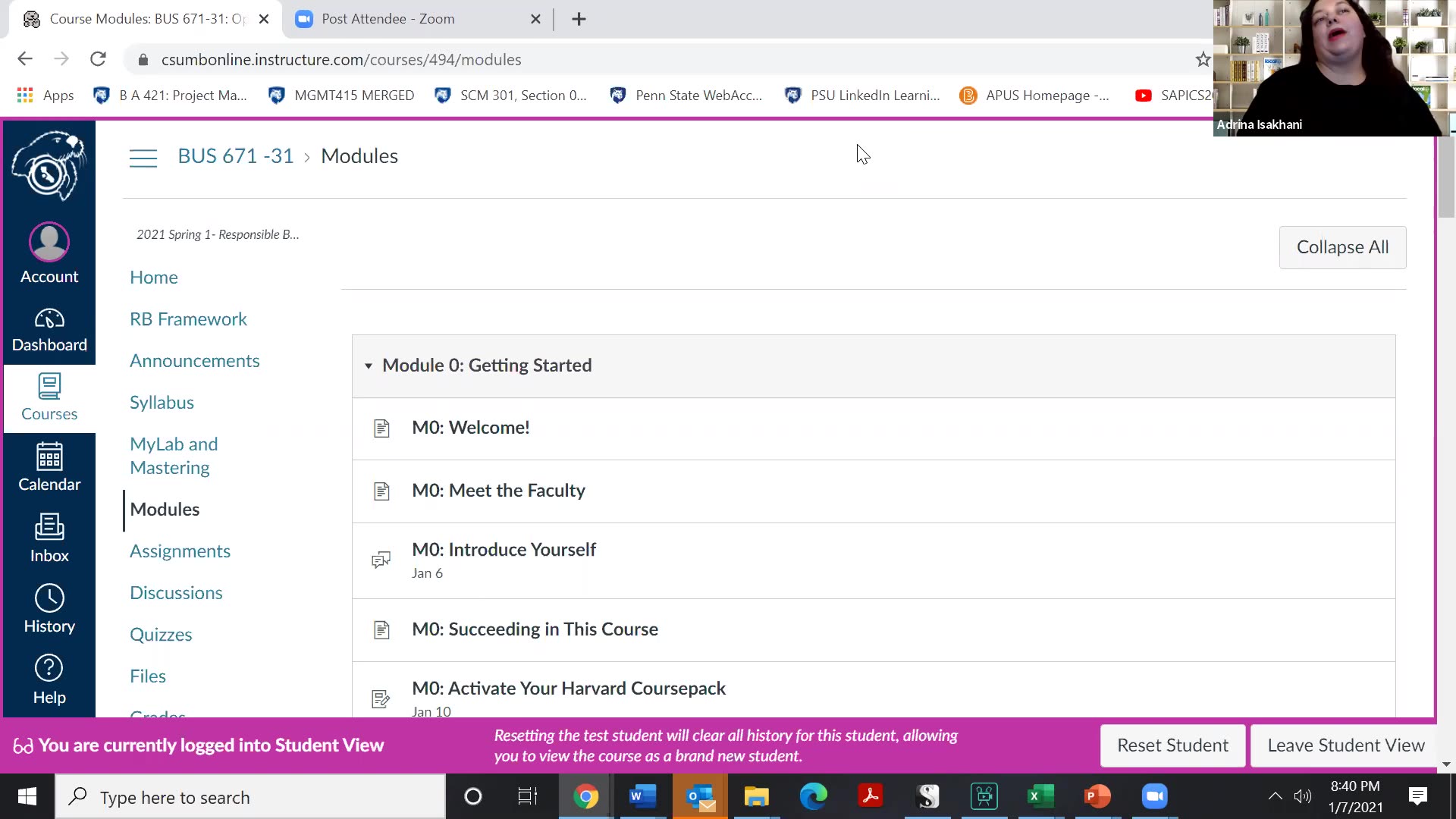 Dr. Justin Goldston - Pre Dr. Degen - Lectures on Sustainability at Cal State Monterey Bay c. 2020