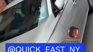 A driver in Queens, NY is allegedly chased by ICE while the passenger says he is