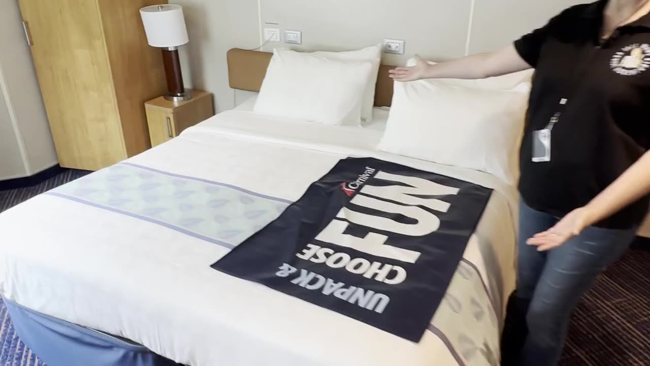 Carnival Conquest Accessible Ocean View Cabin 2473 | Bright, Spacious & Designed for Every Traveler