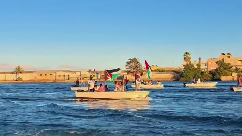 Preparations for the departure of the Sumud Flotilla