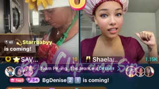 21 goes off on her mom then lines TrinaB n others 7/13/25 #bigoclipandsip