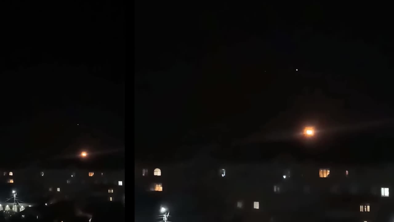 Observations réelles d'OVNI ! Une soucoupe volante rouge repérée à Londres, au Royaume-Uni.