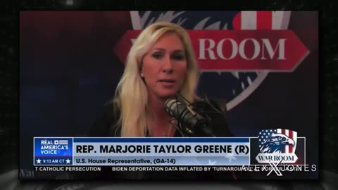 Watch Marjorie Taylor Greene Raise The Alarm About Globalist Traitors