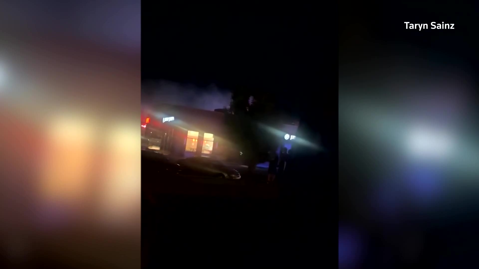 Utah strip mall explodes in fiery blast after vehicle crash