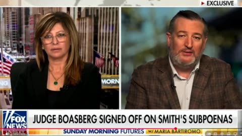 Maria Bartiromo W/ Ted Cruz Discuss Phone Companies Ordered by Jack Smith To Spy on Republicans