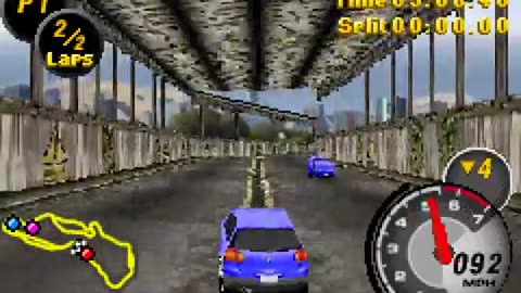 Game Boy Advance Longplay 079 Need for Speed - Most Wanted