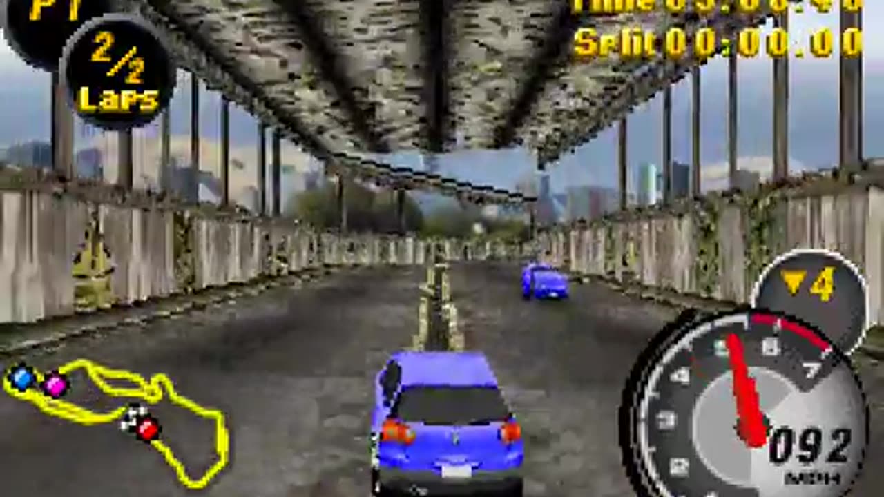 Game Boy Advance Longplay 079 Need for Speed - Most Wanted