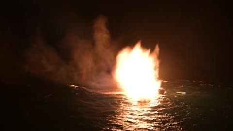 U.S. Coast Guard destroys drug boat during ‘Operation Pacific