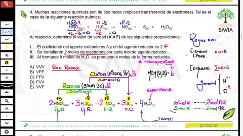 SAVIA REGULAR 2025 | Introductorio | Química S1