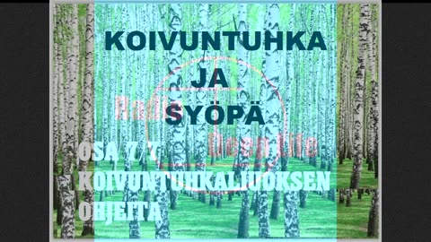 Koivuntuhka ja syöpä - Osa 7 - Koivuntuhkaliuoksen ohjeita