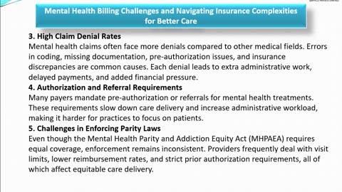 Mental Health Billing Challenges and Navigating Insurance Complexities for Better Care