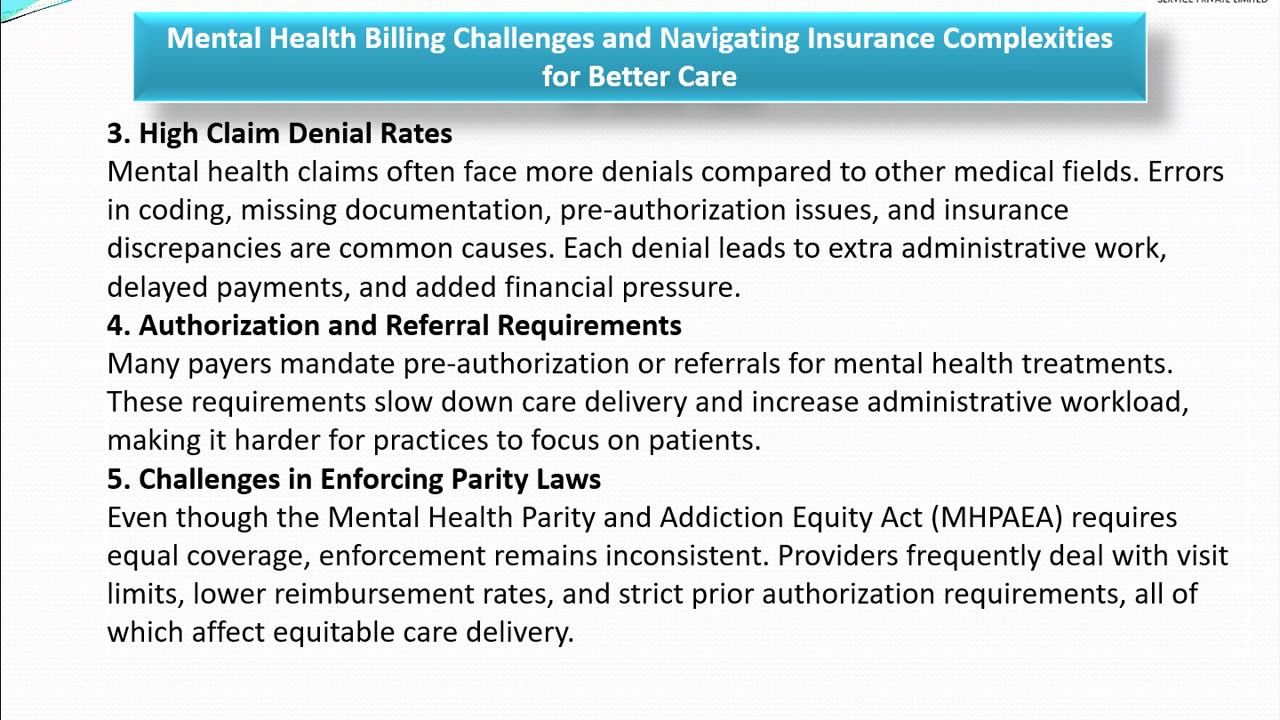 Mental Health Billing Challenges and Navigating Insurance Complexities for Better Care
