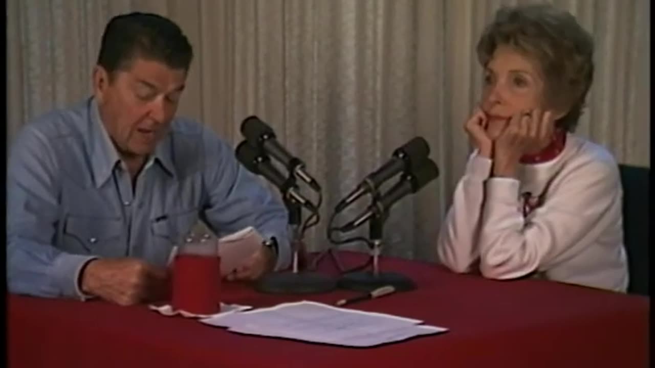 President Reagan’s and Nancy Reagan’s Radio Address