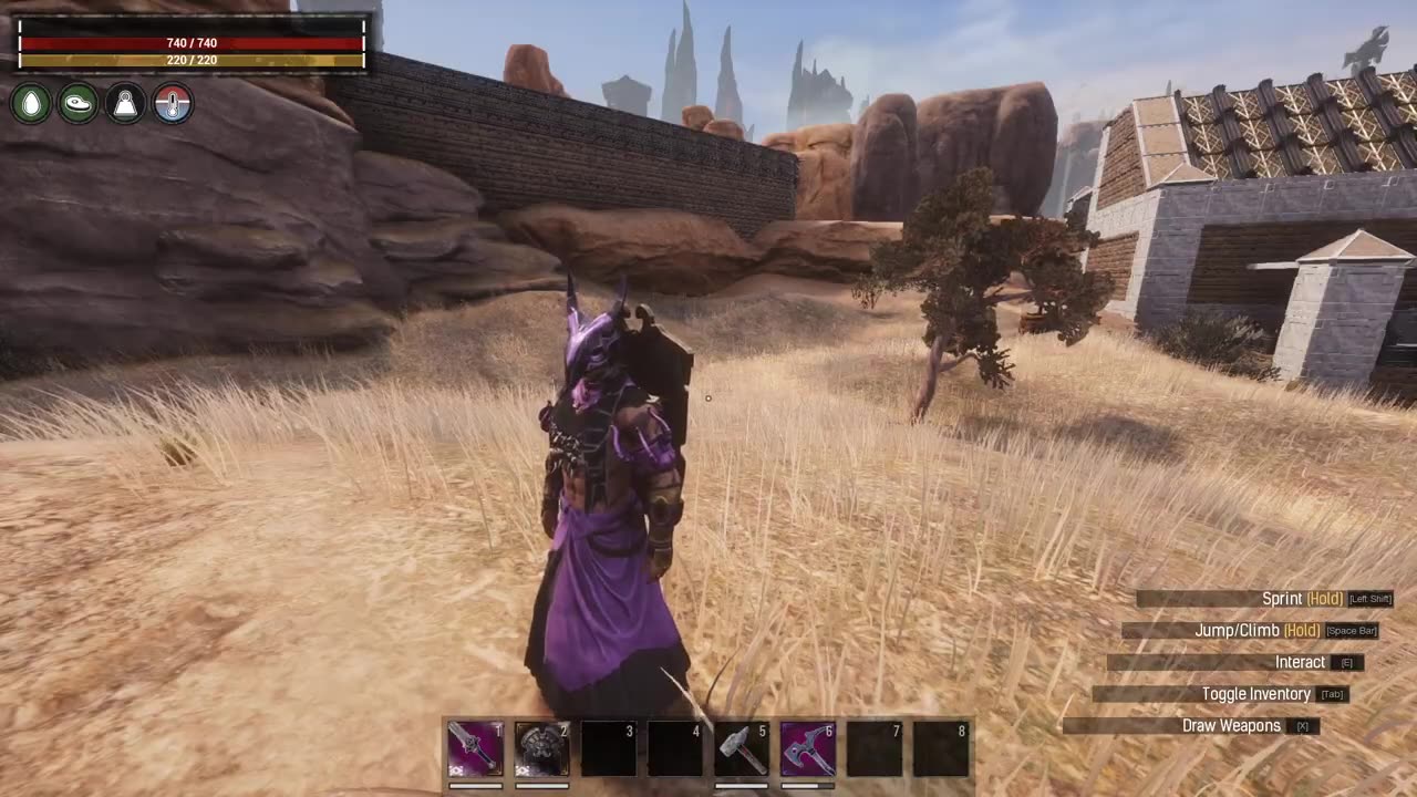 Conan Exiles The age of Castlevania Freeroam Yappingthrough