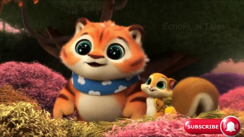 A Day in the Life of a Cute Tiger Cub 🐯🌞 | Adorable Tiger Daily Routine | Toto’s Jungle Adventure