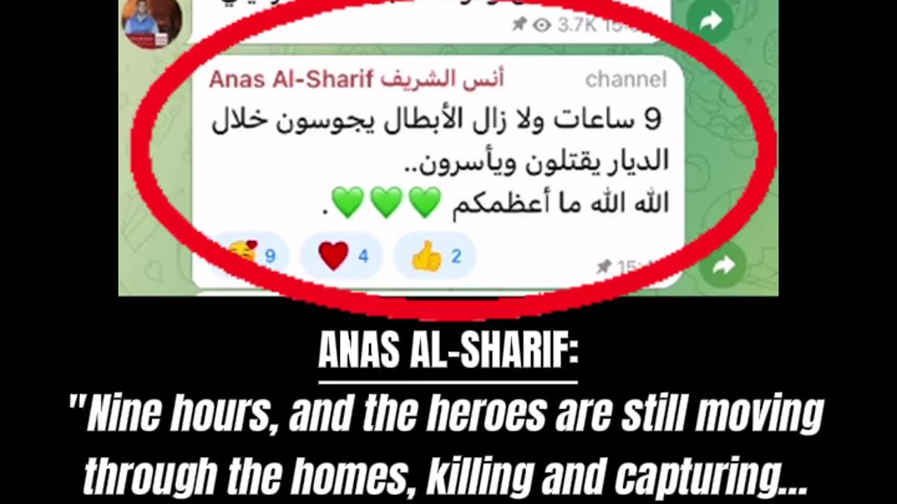Al-Jazeera “journalist” praising the killing and kidnapping of Jews in their homes