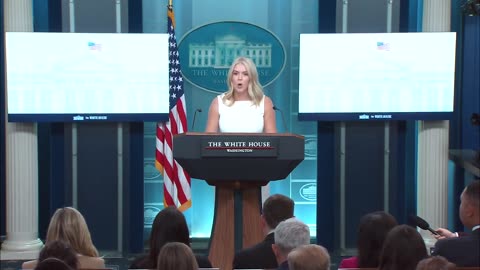 🚨🔥Karoline Leavitt highlights POTUS' remarkable success in cleaning up D.C. crime:
