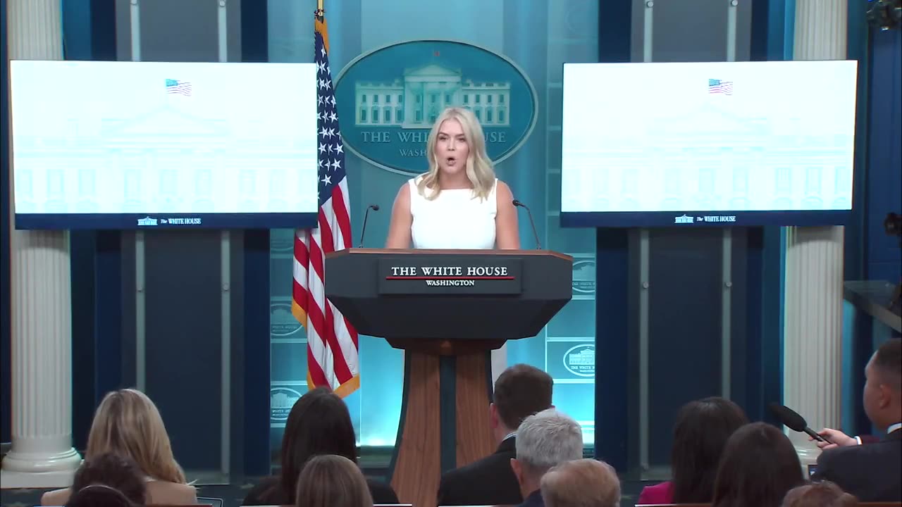 🚨🔥Karoline Leavitt highlights POTUS' remarkable success in cleaning up D.C. crime: