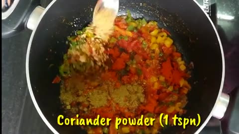Veg.Macaroni masala | Macaroni recipe | Easy dinner recipe | 2 min recipe