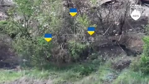 💣👀 The "SKALA" regiment fiercely attacked the positions of the occupiers