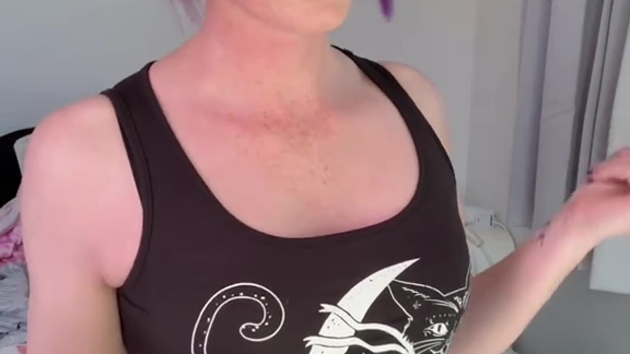 She is coming to you like that