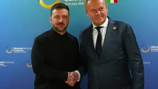 Zelenski se encuentra con el primer ministro de Polonia
