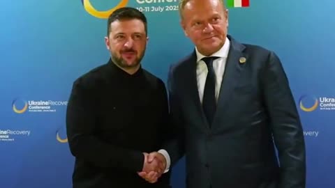 Zelenski se encuentra con el primer ministro de Polonia