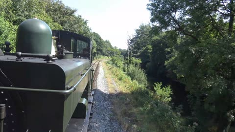 Steam Train from Buckfastleigh to Totnes August 2025 South Devon steam railway.