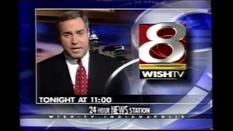 June 3, 2003 - Kohr Harlan & Steve Bray WISH News Promo & Bumper