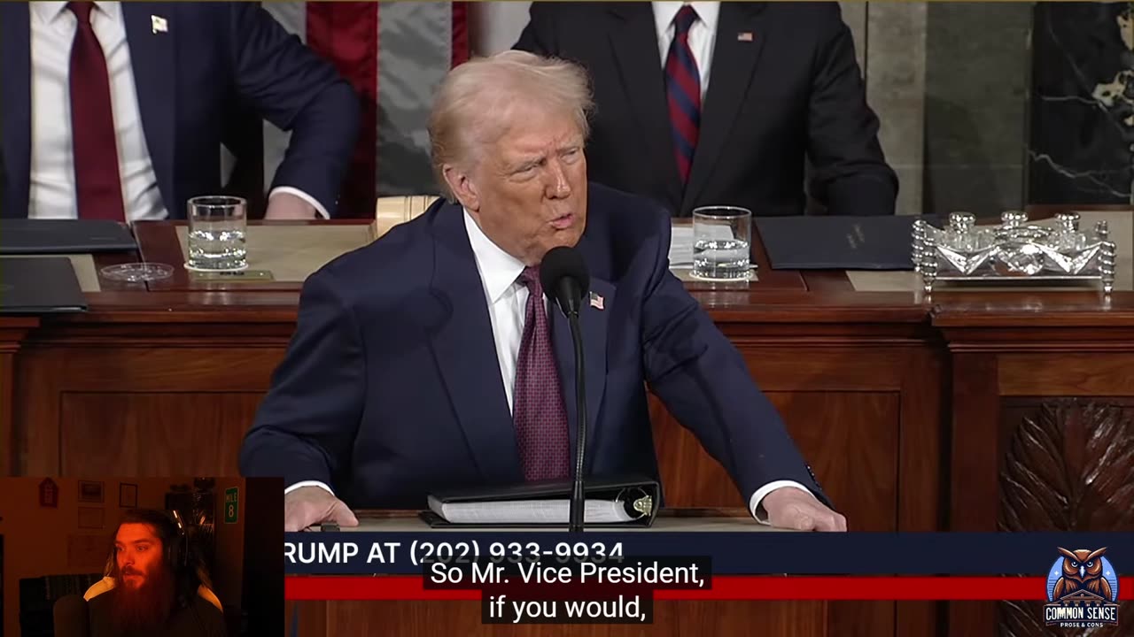 My take on Trump's Joint Session | CommonSense PRose & Cons
