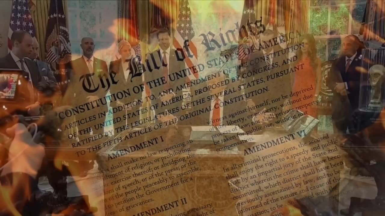 Law of the Land : No president, No Congress, can silence expression simply because it offends. | The American know our country is occupied. Trump is more concerned about people burning the flag of Moloch 🇮🇱