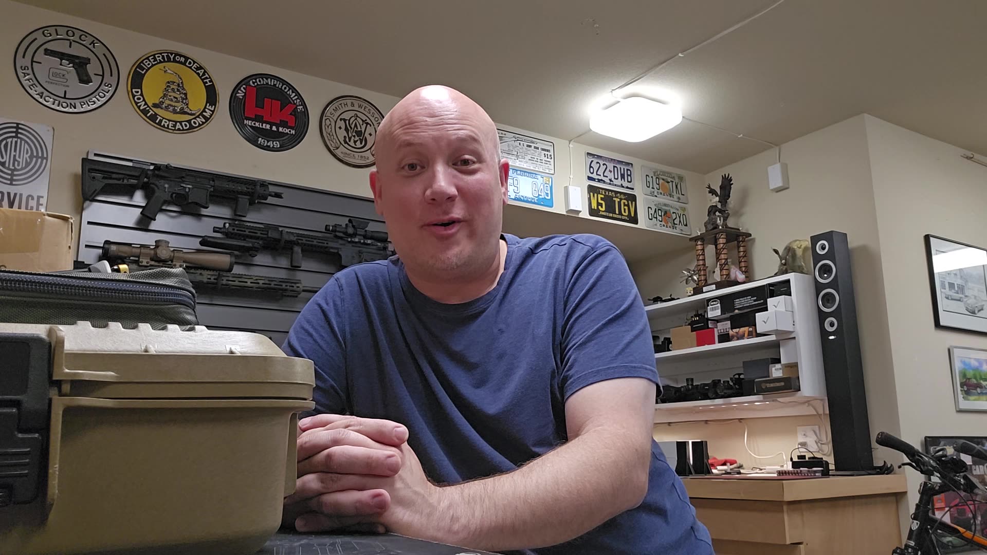 TGV² Garage Gun Talk: I worked on a custom gun case & some political talk about No Kings