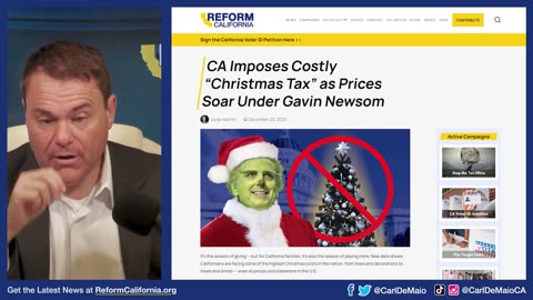 Gavin Newsom: The Grinch Who Stole Christmas in 2025!