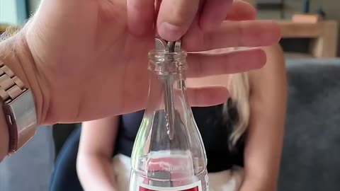 The KEY went INSIDE The BOTTLE!?