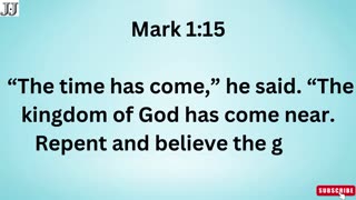 "The Beginning of the Gospel and the Ministry of Jesus" MARK 1:1-45.#shorts #shortvideo #youtube #yt