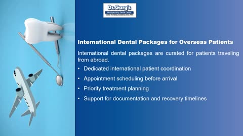 Affordable Dental Tourism Packages in India by Dr. Garg’s Multispeciality Dental Center
