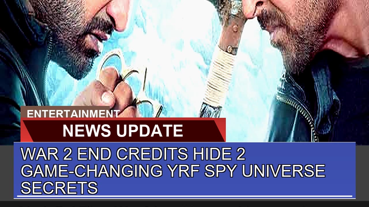 War End Credits Hide Gamechanging Yrf Spy Uni